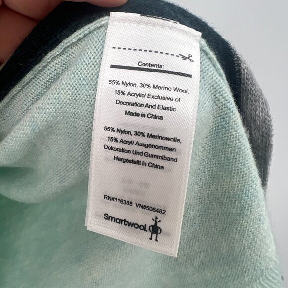 Smartwool Shadow Pine Pocket Merino Wool Crewneck Sweater Women's Medium - Picture 5 of 6